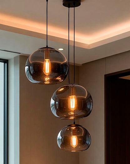 Lampa wisząca potrójna Echo Cluster